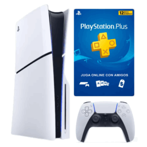 PS5 SLIM FÍSICA + PS PLUS (ESSENTIAL) 1 AÑO